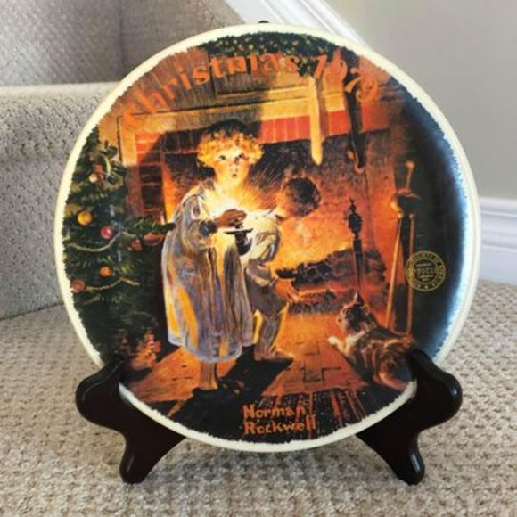 1979 Rockewell Collector Plate: "Somebody's Up There." - Picture 1 of 3
